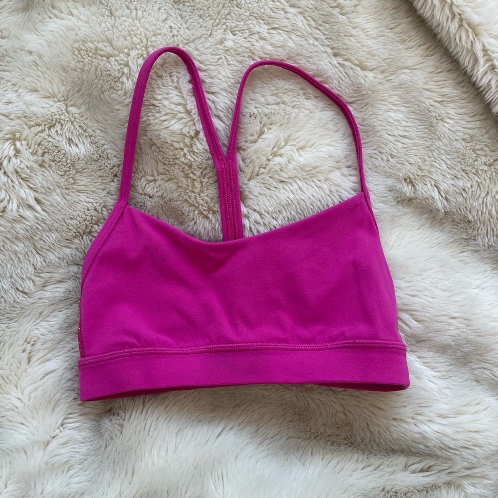 Lulu Flowy Nulu Bra Sonic Pink